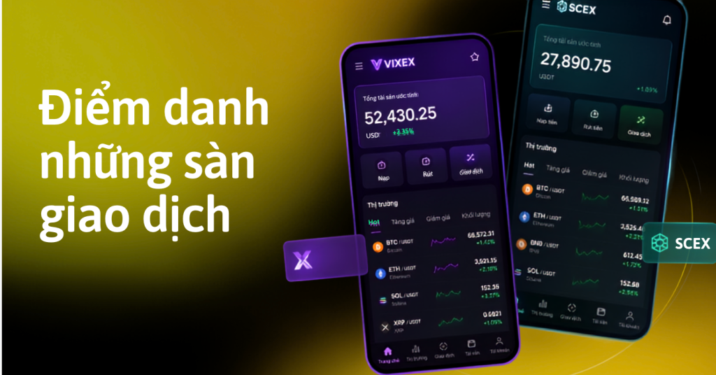 5 sàn tài sản số Việt Nam được Bộ Tài chính xét duyệt năm 2026